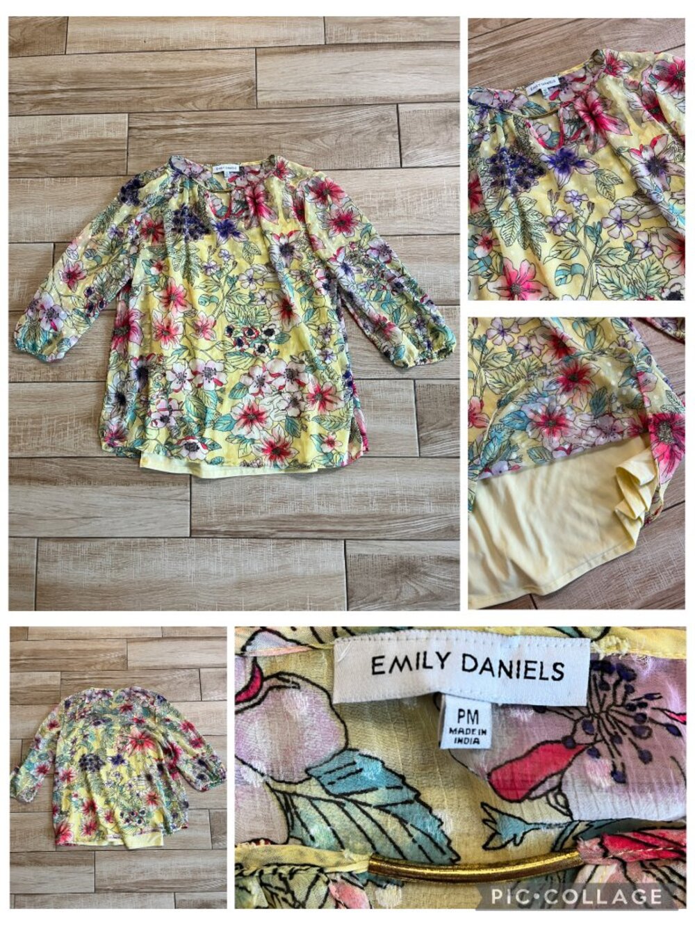 Womens Bundle of 11 Blouse Tops - M - Picture 2 of 12